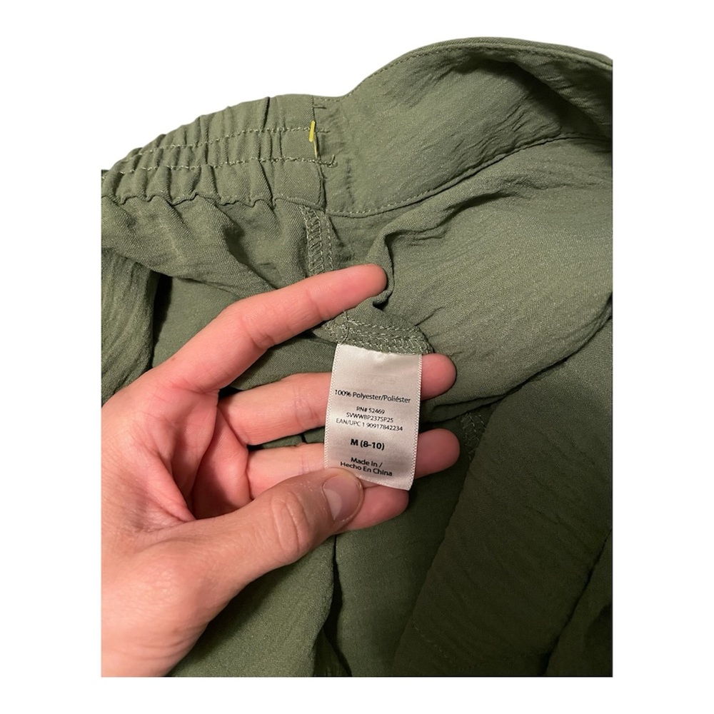 Olive Cargo Jogger Pants NWOT - Picture 3 of 3